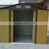 8' x 6' Fashion Wooden Colour Metal Tools Storage Garden Sheds For Homely Backyard (HX81122) thumbnail-1