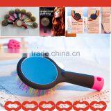 ABS Handle Material and Cushion Rainbow Magic Comb thumbnail-1