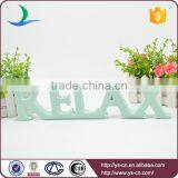 Thinner RELAX Shape Enamel Sign for Decoration thumbnail-1