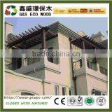 2017 High Quality Environmental WPC Pergola Anti-uv Cheap Pavilion thumbnail-1