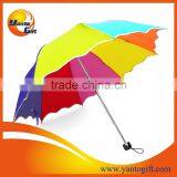Custom Rainbow 3 Folds Umbrella thumbnail-1
