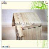 Fsc Guaranteed Laser Carving Wood Bird Cage House thumbnail-5