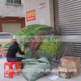 CHY1010808 Shaped Human Face Sculpture,artificial Topiary Plastic Sculpture thumbnail-5