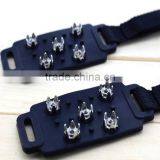 Factory Selling Silicone 5 Teeth Anti-slip Ice Gripper With Handy Velcro Straps thumbnail-4