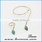 Wholesale Special Shape Wire Semi-precious Stone Bracelet thumbnail-4
