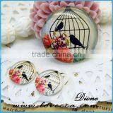 Best Selling Various Images Oval Flat Round Back Glass Gemstone Photo Jewelry Cabochons thumbnail-1