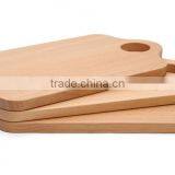 High Grade Beech Material Wholesale Shaped Wood Cutting Board thumbnail-3