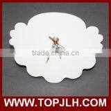 2017 Topjlh Custom Printed Zodiac Shaped Wood Craft Clock thumbnail-2