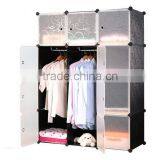 Hot Sale Bedroom Cheap Plastic Wardrobe Closet thumbnail-2