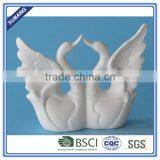 Porcelain Goose Crafts Home Decoration/Ceramic Swan Statue Wholesale thumbnail-5