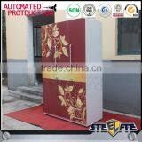 Indian Bedroom Wardrobe Designs 3 Door Steel Wardrobe Cabinet With Lock thumbnail-3