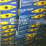 Steel J-style Canoe Kayak Wall Mount Storage Rack Kayak Ladder Canoe Arms Holder thumbnail-5