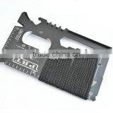 Useful 14 in 1 Multi Function Survival Tools Card With Rope thumbnail-4