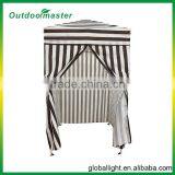 Striped Color Beach Cabana Changing Room thumbnail-3
