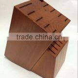 16 Slots Wooden Knife Block, Knife Holder,kinfe Stander thumbnail-1