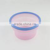 Non-toxic Eco-friendly Food Grade Silicone Kitchen Bowls/Cook Ware Set/Folding Bowl thumbnail-6