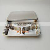 304 # Eco-friendly Chinese Style Non-Leakproof 3 Compartment Bento Lunch Box thumbnail-4