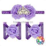 2016 Infant Floral Barefoot Sandals Kids Crown Sandals Simple Girls Stylish Sandals Wholesale thumbnail-2