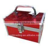 Cheap Shining Multi-layers Red Aluminum Cosmetic Case/Makeup Case thumbnail-1