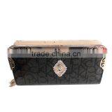 Europe Fancy Trendy Long PU Leather Ladies Wallets and Purses thumbnail-4