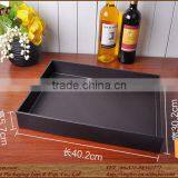 Custom High Quality Leather Tray