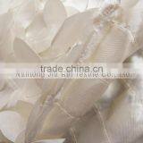 2016 New Design 3D Ruffled Wafer & Leaf Shape Taffeta Back Stretchy Lycra Chair Cover 100PCS For Sale thumbnail-4