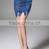 Auschalink New Style Summer Lady Sexy Ripped Tight Midi Skirt Pattern thumbnail-5