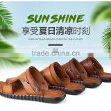 Good Quality Summer Kids Leather Sandals for Boys Girls, Children Beach Genuine Leather Sandals Shoes thumbnail-2