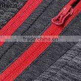 Apparel Manufacturer Wholesale Melange Fleece Zipper-up Men's Jacket in New Modle thumbnail-3