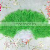 Wholesale Good Quality Multicolor Turkey Feather Fan thumbnail-5