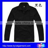 OEM Plain Polo Shirt for Man Long Sleeve Polo Shirt Low Price Polo Shirt thumbnail-1