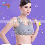 HSZ-001 Cotton Front Opening Bralette Breast Feeding Bra Nursing Bra With Button Maternity Nursing Bra Maternity thumbnail-2