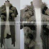 2015 Knit Fur Fabric Designed Sweater thumbnail-1
