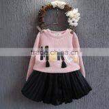 S15192A New Style Cotton Factory Price European Style Children Mini Skirts thumbnail-2