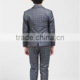 New Style Box Pattern Factory Price Boy Suit thumbnail-2