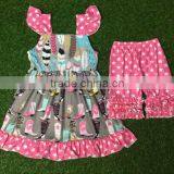 Baby Clothes 2016 Cool Personality Summer Kids Clothes Cute Baby Clothing Cotton Girls Boyaskirt Children Clothes Set thumbnail-1