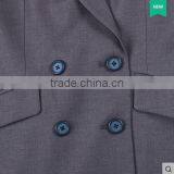 Custom Women Blouse Sample Elegant Women Pants Suit Office Uniform Designs for Women Korean Style thumbnail-4