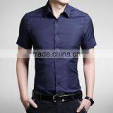 Latest Design Mens Short Sleeve Shirt Chest Pocket Multi Colour Men's Shirts thumbnail-5