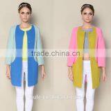 Popular o Neck Fashionable Multicolored Womens Clothing Fall 2015 Winter Fur Coat thumbnail-1