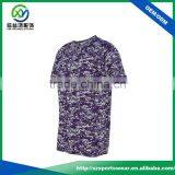 High Quality Sublimation Printing Polyester Unisex Sport Custom T-shirt thumbnail-2