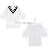 New Fashion Ladies Tops Short Sleeve Modal Women T-shirts thumbnail-4