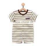 Wholesale Baby Cotton Rompers Cute Printed Short Sleeve Baby Onesie thumbnail-2