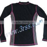 Women Long Sleeve Printed Custom Rash Guard With UPF50+ thumbnail-2