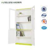 Stainless Steel Filing Cabinet With New Thin Edge Design 2 Glass Doors File Cabinet thumbnail-3