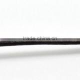 Wholesale Coffee Color Round Real Leather Jewelry Cord 1mm thumbnail-2