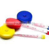 Wholesale 12PCs Mixed Color Plastic Tape Tools For Jewelry Measurement