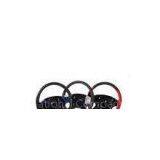 ABS Customized Hot or Cold Runner OEM Plastic Molded Parts For Blue Black Steering Wheel thumbnail-1