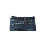 Spring Ladies Popular Short Jeans in Light Washing thumbnail-2