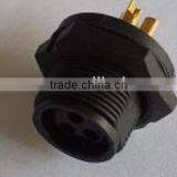 Circular Standard MM Panel Solder Type Screw Waterproof Connector