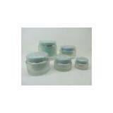 100ml 200ml Cream Frosted Cosmetic Acrylic Jar thumbnail-1